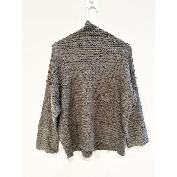 Aerie chunky knit charcoal sweater - Picture 2 of 3